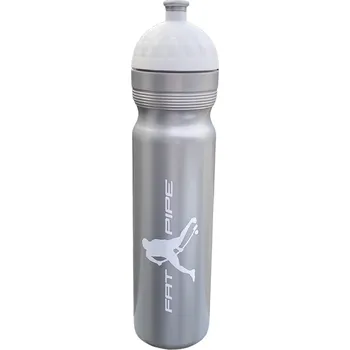 Láhev Fatpipe Sportovní láhev 1,0 L stříbrná stříbrná