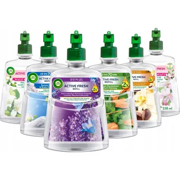 Osvěžovač vzduchu Air Wick Active Fresh Osvěžovač Vzduchu Náhradní Náplň Mix Vůní 6x228ml