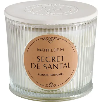 Svíčka Mathilde M. - SECRET DE SANTAL, velká tříknotá svíčka 400g m720009