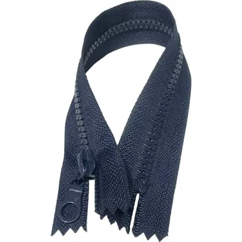 Zip kostkový 5 mm 25 cm Nedělitelný Granátový