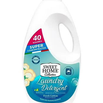 Prací prostředek Sweet Home Prací gel 2000ml - FRESCO COTONE (svěží bavlna) s200014