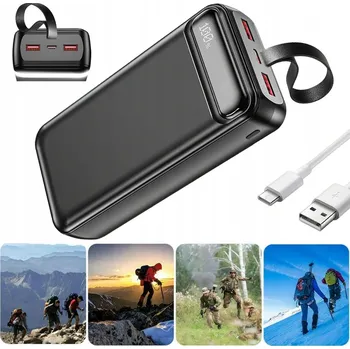 Powerbanka RYCHLÁ POWERBANKA 50000 mAh 22,5W QC PD USB C USB POWER BANK SILNÁ CESTOVNÍ