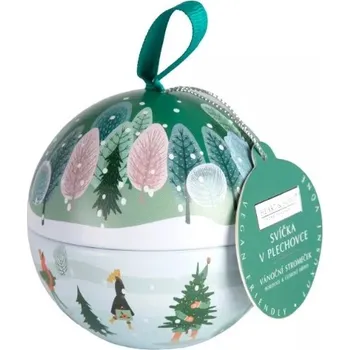 Svíčka Heart&Home Svíčka v plechovce - Vánoční stromeček, 122g 7490565