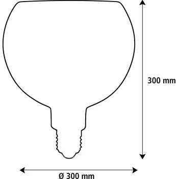 Lampička Segula LED Floating Bambus bronzová G300 E27 5W stmívatelné 2 200 K - Doprava zdarma