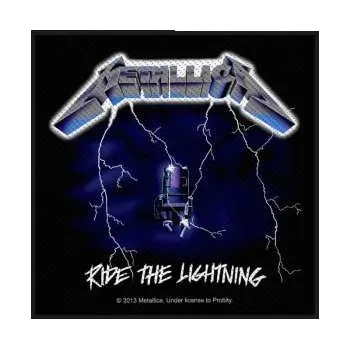 Nášivka Merch Metallica: Nášivka Ride The Lightning 2019
