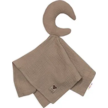 Mušelínový mazlíček, přítulníček Měsíček, béžová