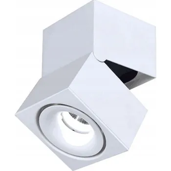 Kvadratický stropní Stropní Svítidlo Auhilon 10 x 10 cm, bílý