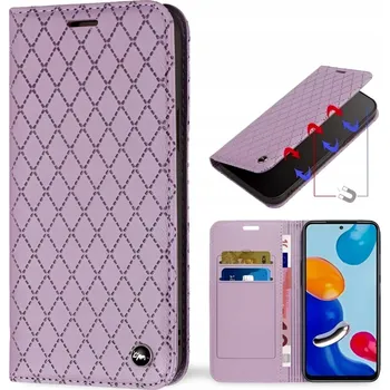 Pouzdro na mobilní telefon Flipové pouzdro ST pro Motorola Edge 40 Neo fialové