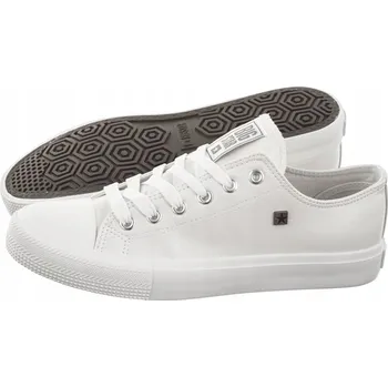 Dámské tenisky Dámské tenisky celobílé z ekokůže klasické nízké Big Star V274869 38