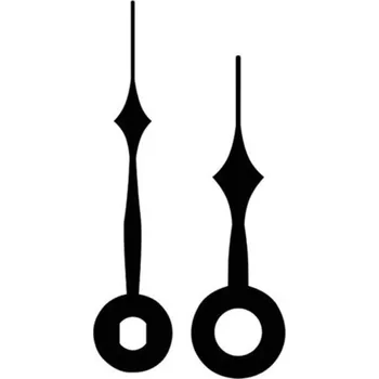 Kuchyňská minutka Kovové hodinové ručičky 001549 (35 mm, 27 mm) - černé - E34.5055.001549