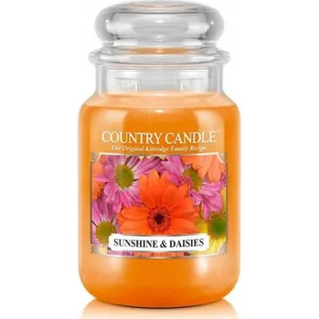 Svíčka Tradiční parafinová svíčka Sunshine & Daisies Country Candle 1 ks