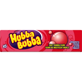Cukrovinka CZ distribuce Hubba Bubba jahoda dražé 35 g