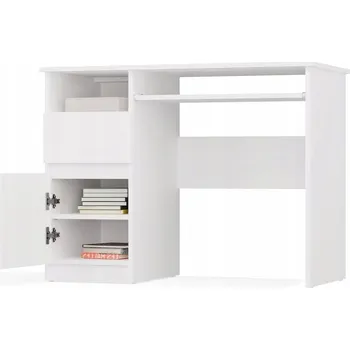 Obdélníkový psací stůl TopEshop 98,5 x 51 x 75,5 cm bílý