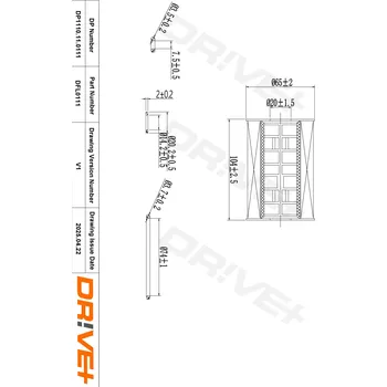 Olejový filtr Olejový filtr Dr!ve+ DP1110.11.0111