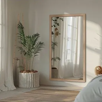 Zrcadlo Zrcadlo v dřevěném rámu – 8503 – barva rámu na výběr