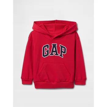 Chlapecká mikina GAP dětská mikina bavlna červená, velikost 110