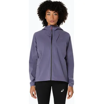 Dámská větrovka Dámská běžecká bunda ASICS Metarun Waterproof greyish purple