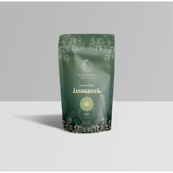 Přípravek proti padání vlasů Fenugreek bylinný prášek na vlasy NATUBEA Hmotnost: 100 g