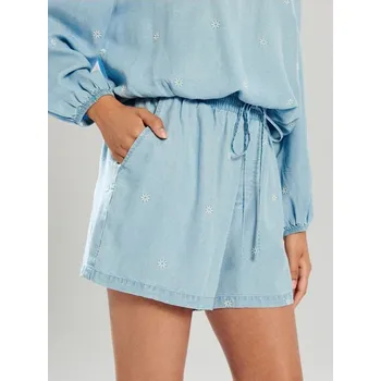 Dámská móda Sinsay - Kraťasy - světle modrá - 1445Z-50X - 1445Z-50X-XS-1