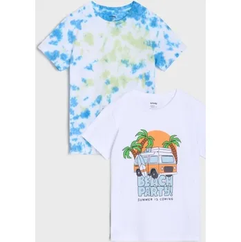 Sinsay - Sada 2&nbsp;triček - vícebarevná - 277DZ-MLC - 277DZ-MLC-140