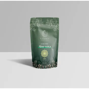 Vlasová regenerace Aloe Vera ajurvédský vlasový zábal NATUBEA Hmotnost: 100 g