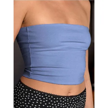 Dámské tričko Sinsay - Top - světle modrá - 305AI-50X - 305AI-50X-S