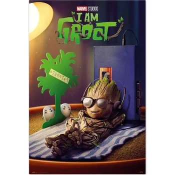 Plakát Marvel - I am Groot - Get your Groot on - plakát