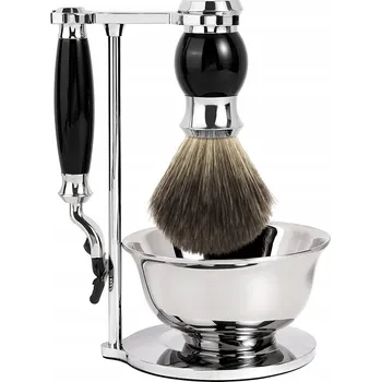 Štětka na holení GRUTTI Sada na holení Štětka Miska Stojan Strojek Pánská