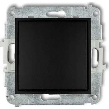 vypínač Karlik MINI spínač jednopólový černá matná 12MWP-1