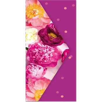 Ditipo Přání s kapsou na peníze - FIALOVÉ S PIVOŇKAMI 6690059