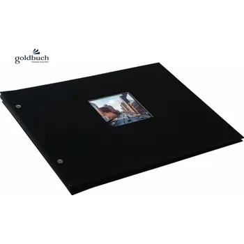 Fotoalbum Šroubkové album klasik 39x31cm Goldbuch 28889 (28977) BELLA VISTA černé 6403527