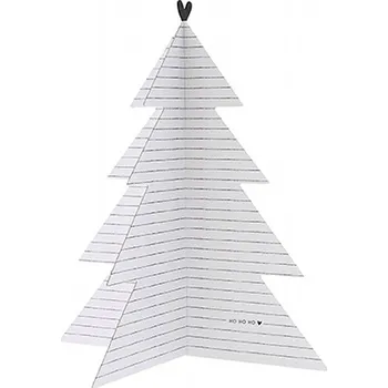 Bastion Collections Dekorace Xmas TREE - STRIPES, velký, 27cm b420064