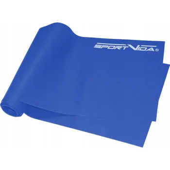 Posilovací guma Sportvida Fitness, tmavě modrá