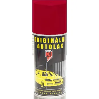 Autolak Kwasny Auto-K Color Škoda, originální autolak ve spreji, 8290 červeň romantic, 150 ml