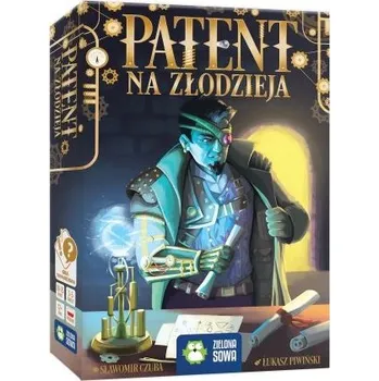 Desková hra Stolní hra PATENT NA ZLODZIEJA – Společenská hra, blafování Zielona Sowa