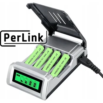 RYCHLÁ NABÍJEČKA AKUMULÁTORŮ BATERIÍ TUŽKOVÝCH AA a AAA AUTOMATICKÁ