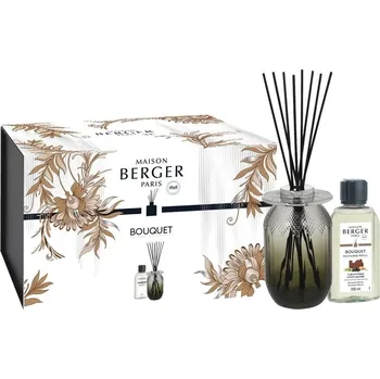 Aroma difuzér Maison Berger EVANESCENCE šedý difuzér s náplní Mystická kůže, 200 ml s310037