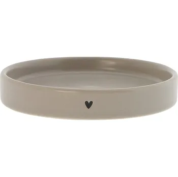 Bastion Collections TRAY MATT TITANE, kulatý podnos, 12x2cm b480028