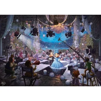 Puzzle Puzzle Schmidt Spiele 1000 dílků Schmidt Spiele - Puzzle PQ Puzzle 1000 dílků THOMAS KINKADE 100 let od Disneyho - Jubilejní tanec