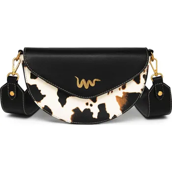 Oblečení a móda Kabelka Tricia West s kravským vzorem VUCH černá | bílá | hnědá 3507174