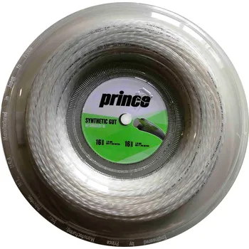 Tenis PRINCE Tenisové struny Prince Duraflex 200m BÍLÁ