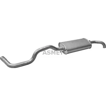 Výfukový systém Koncový tlumič výfuku ASMET 19.023