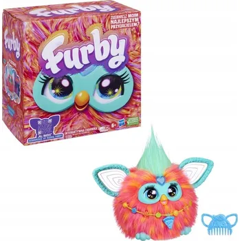 plyšák Hasbro Furby korálový CZ verze F6744