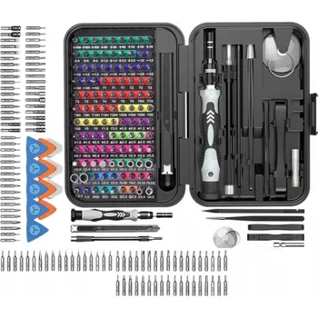 Šroubovák SADA PRECÍZNÍCH ŠROUBOVÁKŮ A BITŮ TORX 132 DÍLŮ