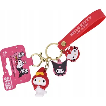 Přívěsek Na Klíče na klíče HELLO KITTY MELODY 3D, přívěsek na batoh dětského zavazadla