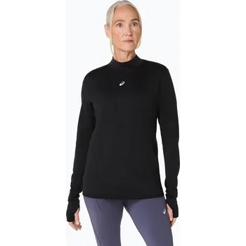 Dámské běžecké tričko Longsleeve ASICS Road Winter Seamless performance black