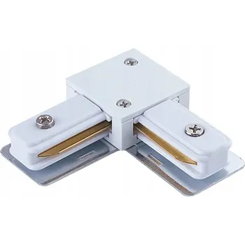 Bodové svítidlo Konektor pro lištový systém Nowodvorski 9456, rohový spoj 90 stupňů pro lištovou kolejnici, bílý