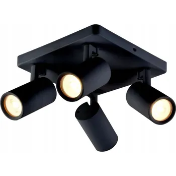 Bodové svítidlo Obdélníkové bodové svítidlo Krislamp černé