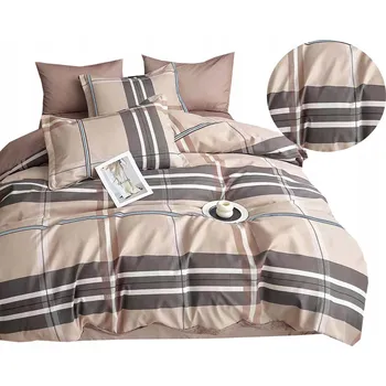 Povlečení Povlečení povlečení teplé 200x220 + povlaky na polštáře ČESKÁ VÝROBA 3 dílné, růže, květiny