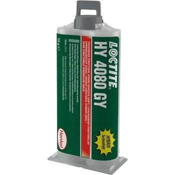 Průmyslové lepidlo Hybridní lepidlo Loctite 4080 GY na ocel, 50 g